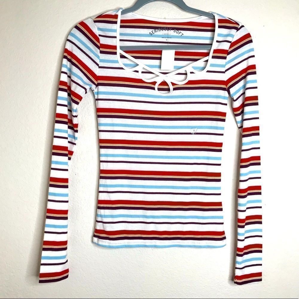 NWT American Eagle striped sweater